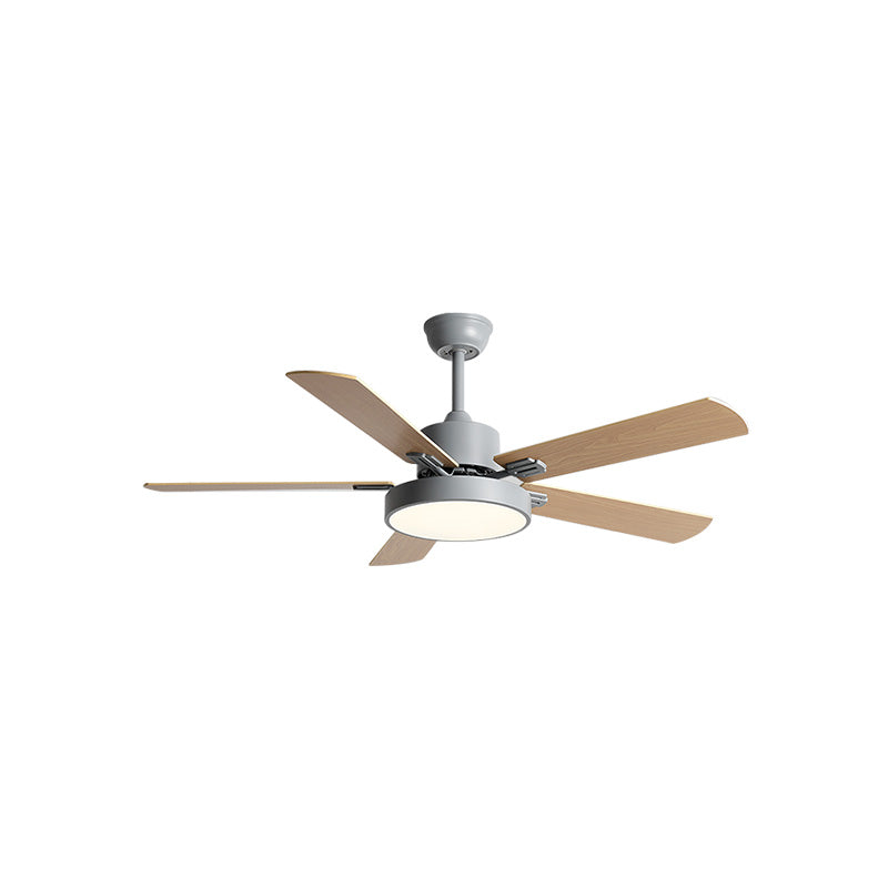 WOMO Ventiladores de techo con luz Delgada - WM5013