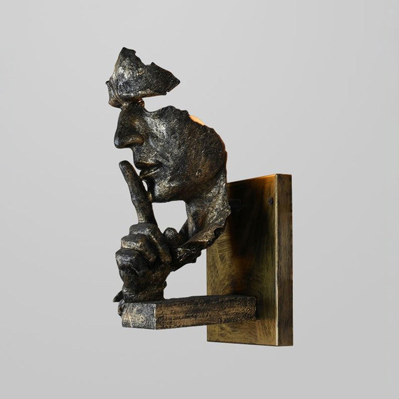 WOMO Silence Gesture Sculptural Wall Sconce - WM6023