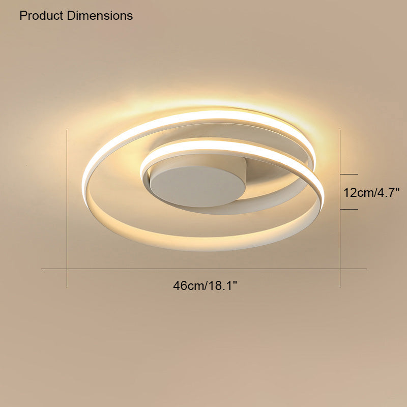 Lámpara de techo LED WOMO Swirl-WM1030