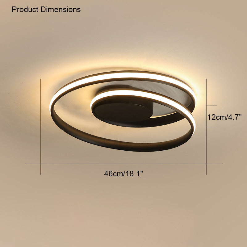 Lámpara de techo LED WOMO Swirl-WM1030