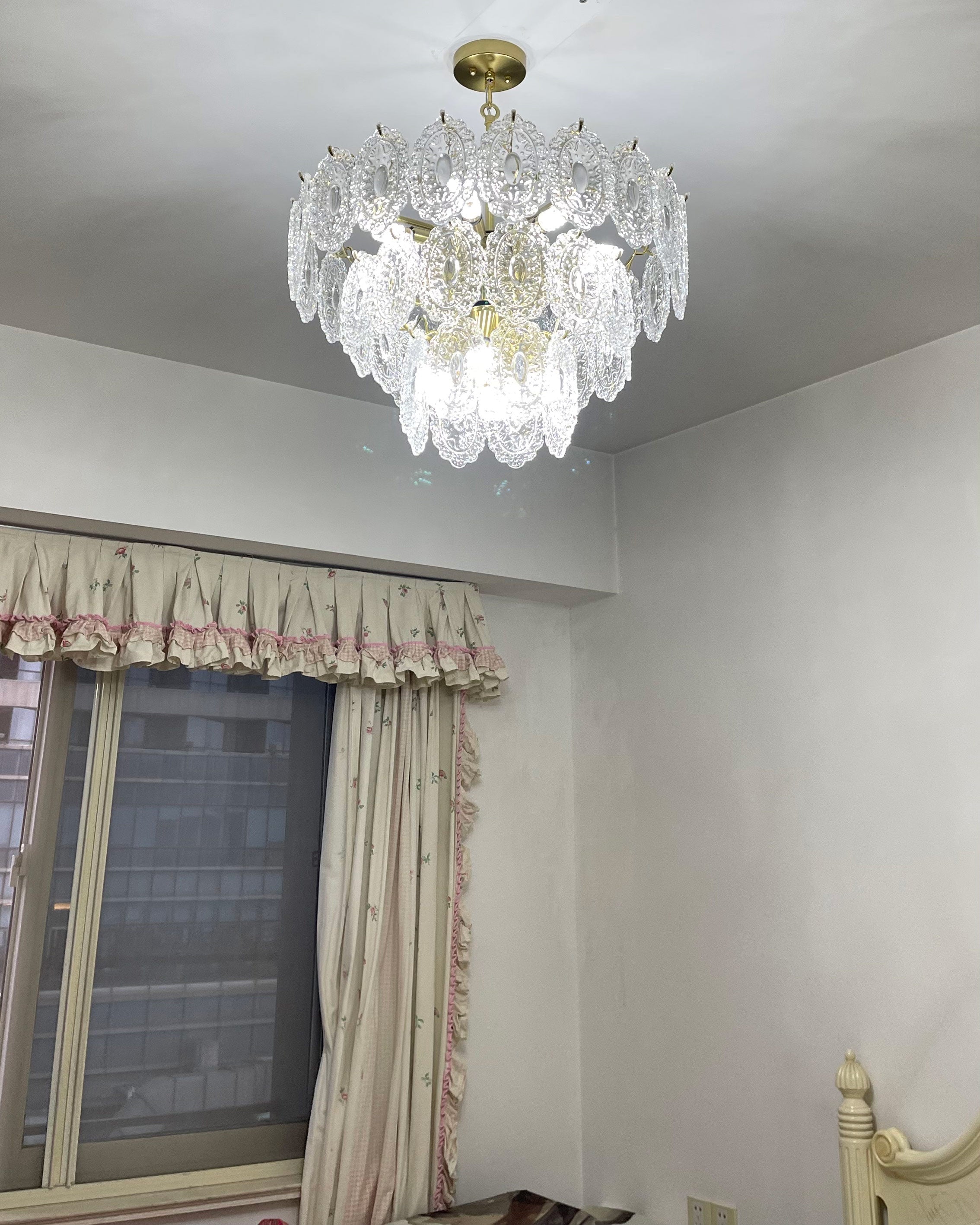 WOMO Lámparas Colgantes Cristal Texturizado Escalonado-WM2208