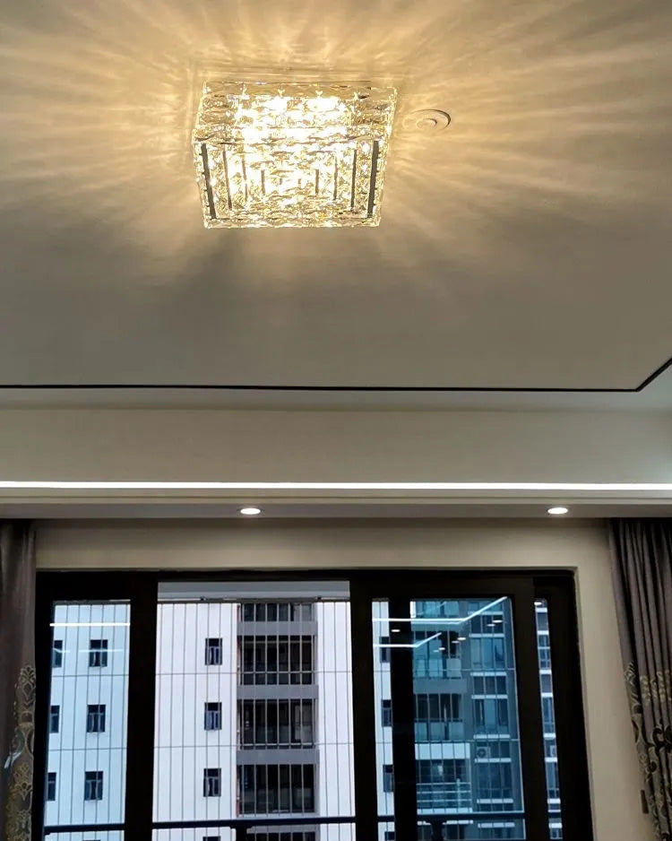 WOMO-WM1130 Square Recessed Glass Ceiling Lamp
