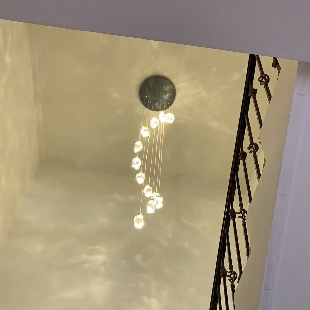 WOMO Lámparas Colgantes Cristal Múltiple Luces-WM2189
