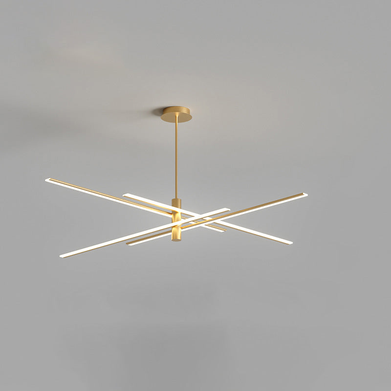 Lámpara de araña LED lineal ajustable WOMO-WM2026