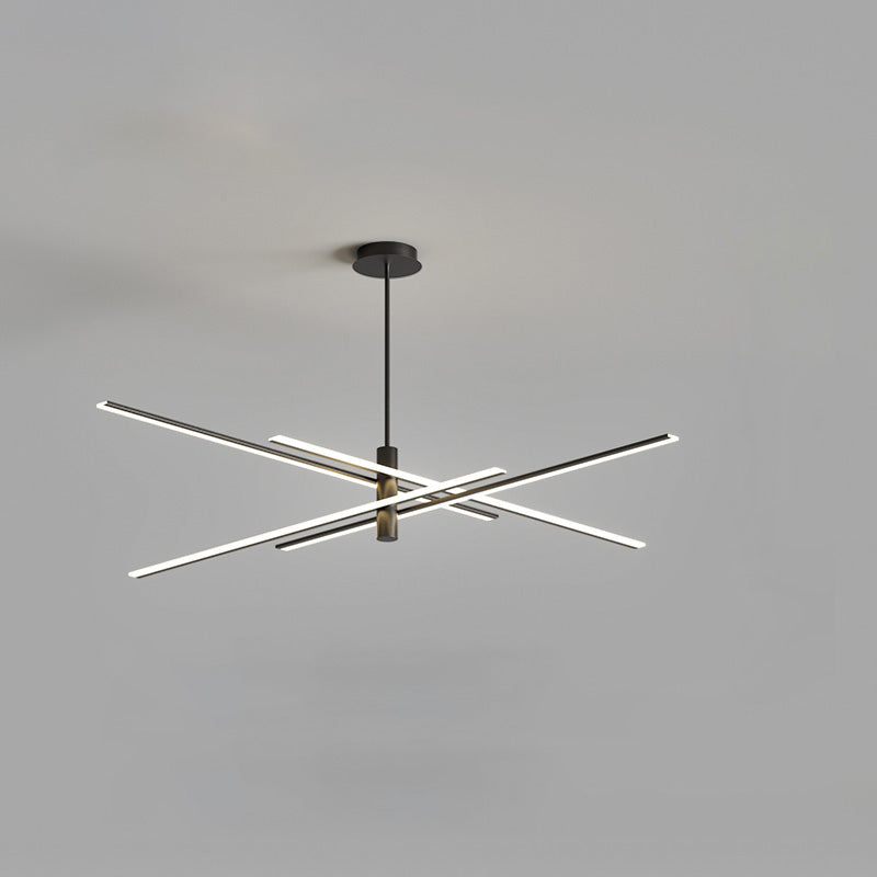 Lámpara de araña LED lineal ajustable WOMO-WM2026