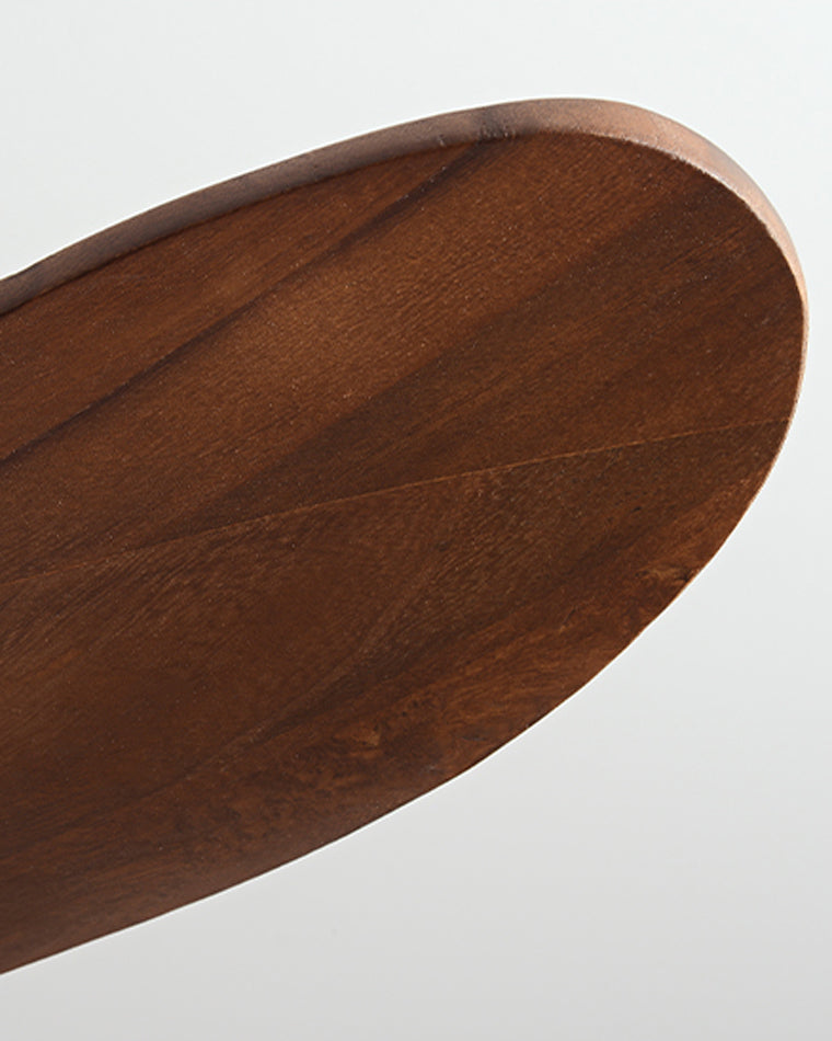 WOMO Ventiladores de techo con luz de Madera con Hélice - WM5008