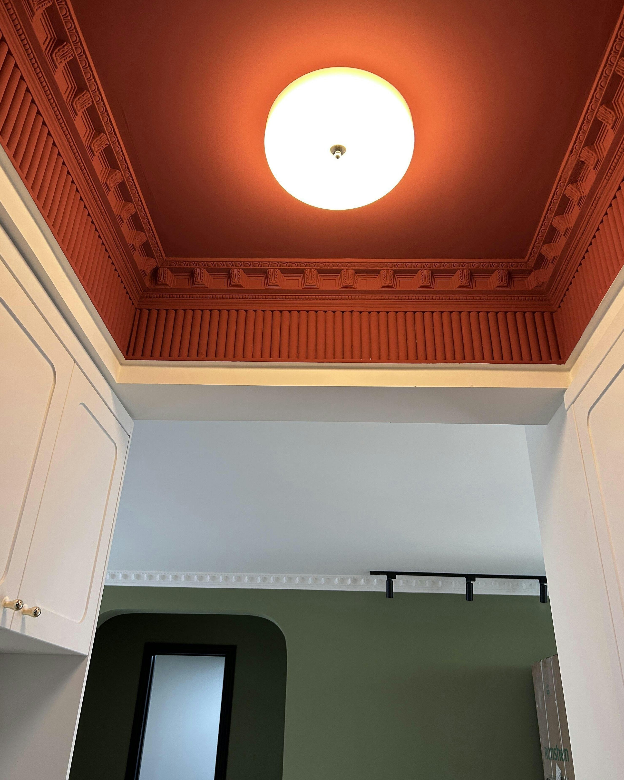 WOMO Round Milky Glass Ceiling Light - WM1134