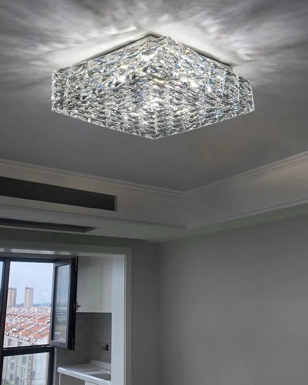 WOMO-WM1130 Square Recessed Glass Ceiling Lamp