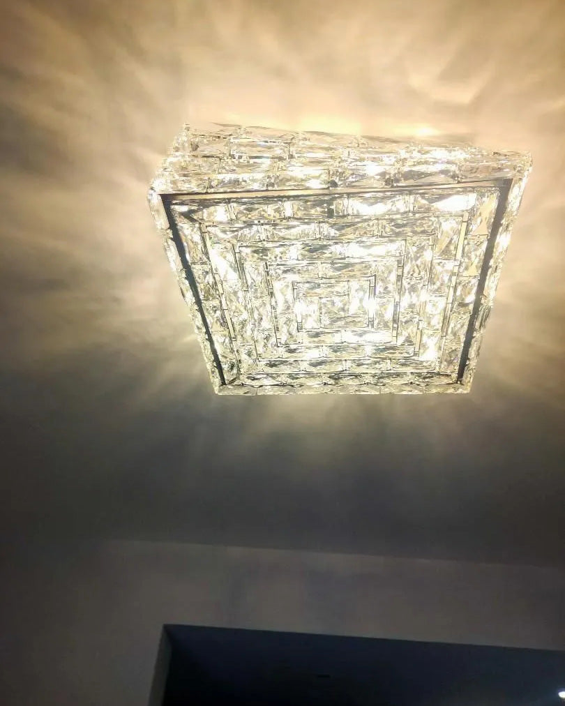 WOMO-WM1130 Square Recessed Glass Ceiling Lamp