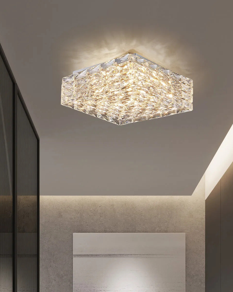 WOMO-WM1130 Square Recessed Glass Ceiling Lamp