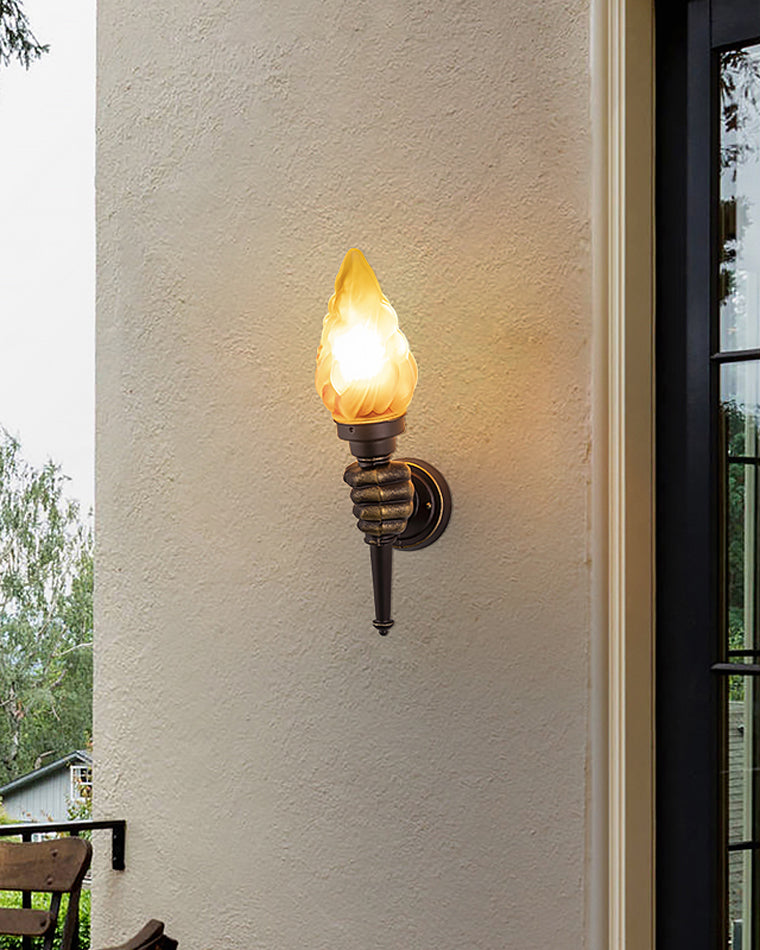 WOMO Lámpara de pared exterior Torch - WM9072