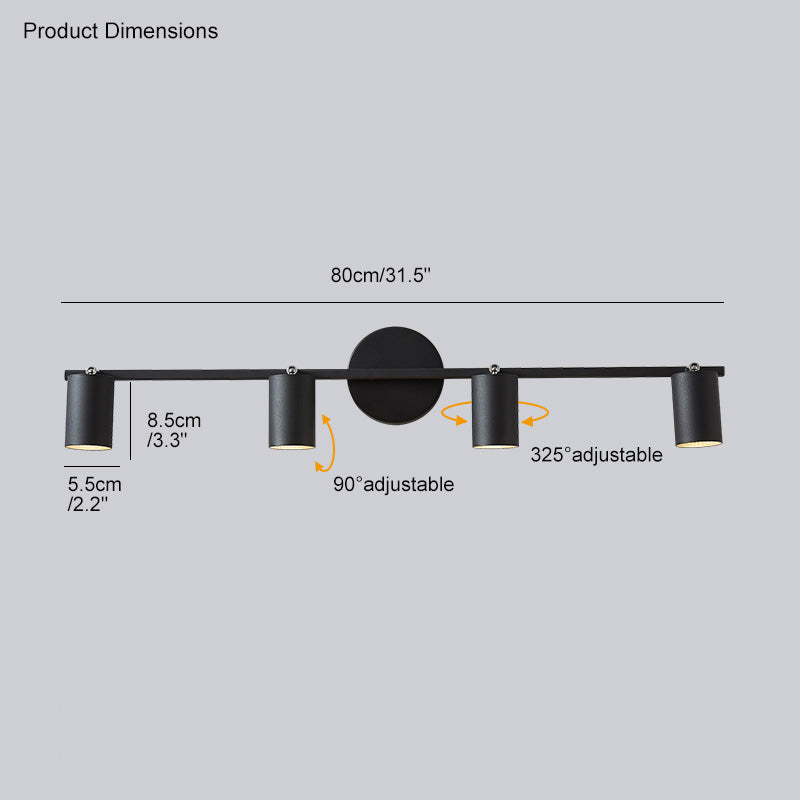 WOMO Aplique de baño de 3 luces para espejo - WM6039