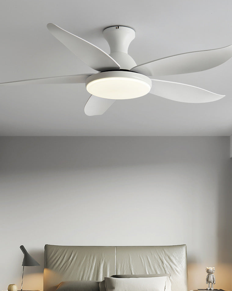 WOMO Ventiladores de techo con luz Moderna Perfil Bajo - WM5062