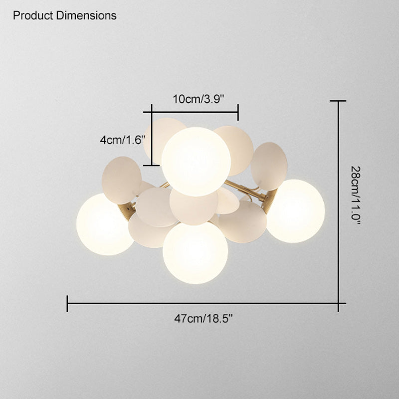 WOMO Branching Bubbles Chandelier Pendant Lights-WM2044