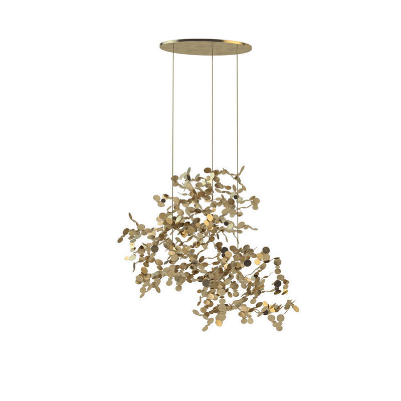 WOMO Multiple Hanging Lamps Cloud Silver/Gold-WM2042