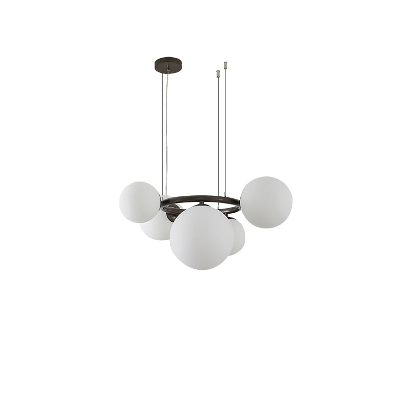 WOMO Lámparas Colgantes Colored Glass Ball Chandelier-WM2253