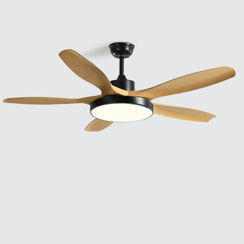 WOMO Ventiladores de techo con luz Reversible Escandinavo - WM5002
