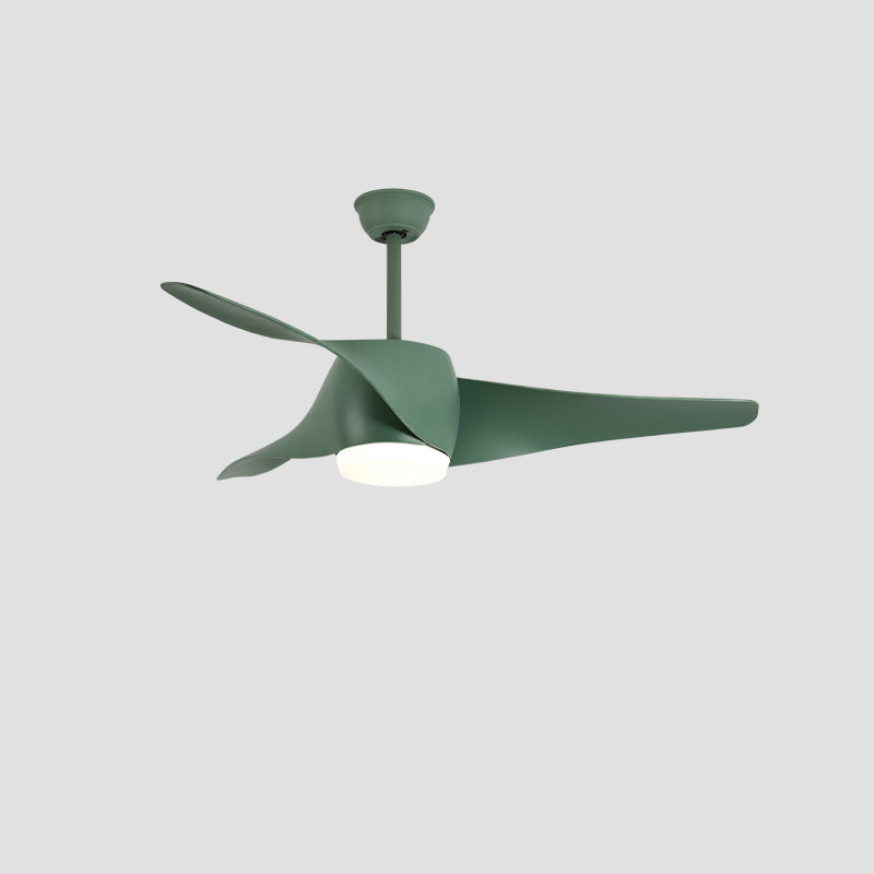 WOMO Ventiladores de techo con luz con Hélice - WM5015