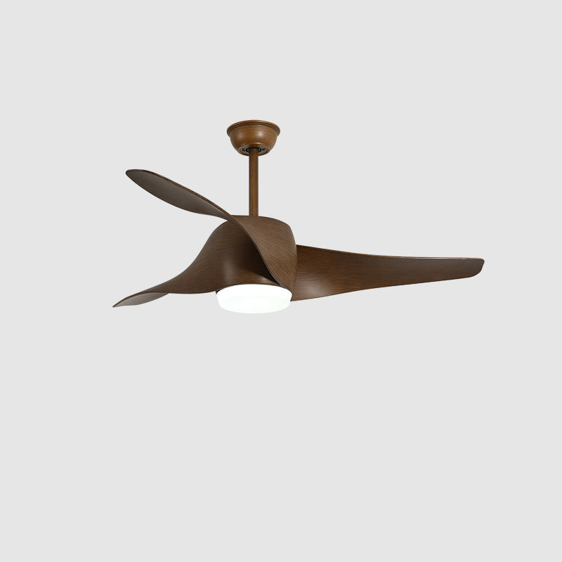 WOMO Ventiladores de techo con luz con Hélice - WM5015
