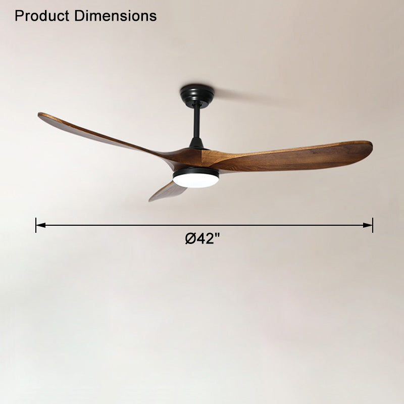 WOMO Ventiladores de techo con luz Grande con Hélice - WM5041
