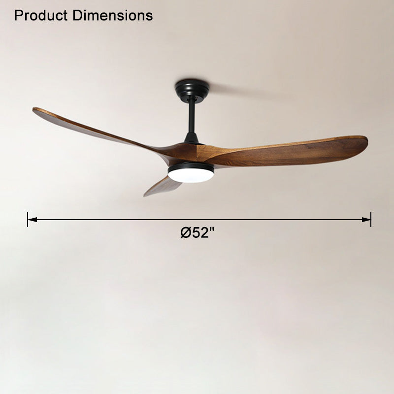 WOMO Ventiladores de techo con luz Grande con Hélice - WM5041