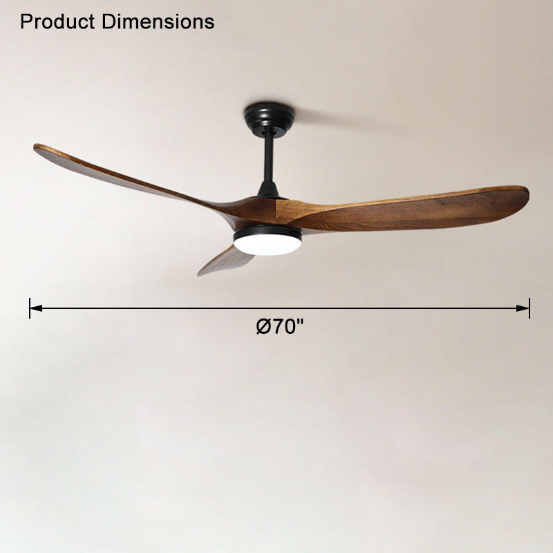 WOMO Ventiladores de techo con luz Grande con Hélice - WM5041
