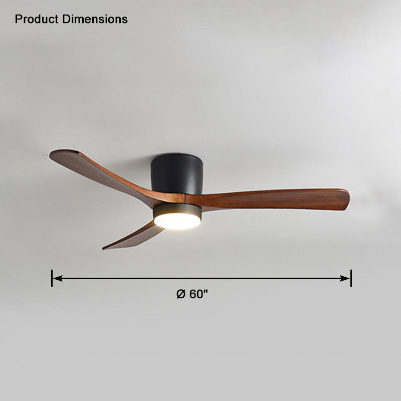 WOMO Ceiling Fans with Lights Large Low Profile - WM5051