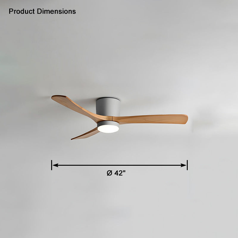 WOMO Ceiling Fans with Lights Large Low Profile - WM5051