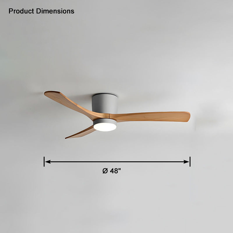 WOMO Ceiling Fans with Lights Large Low Profile - WM5051