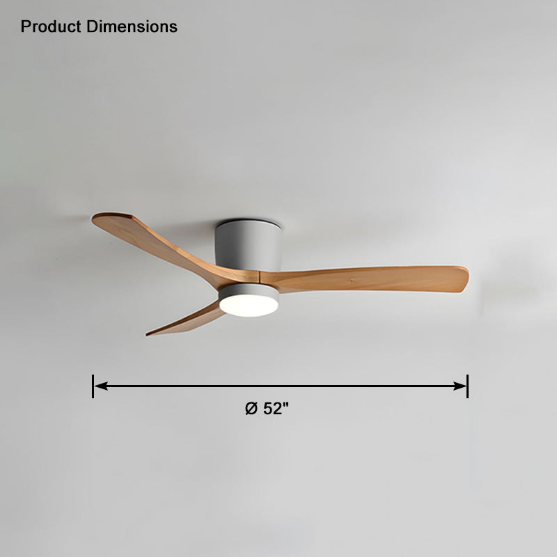 WOMO Ceiling Fans with Lights Large Low Profile - WM5051
