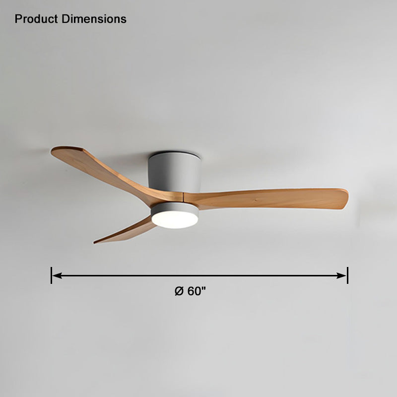 WOMO Ceiling Fans with Lights Large Low Profile - WM5051