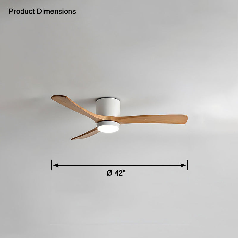 WOMO Ceiling Fans with Lights Large Low Profile - WM5051