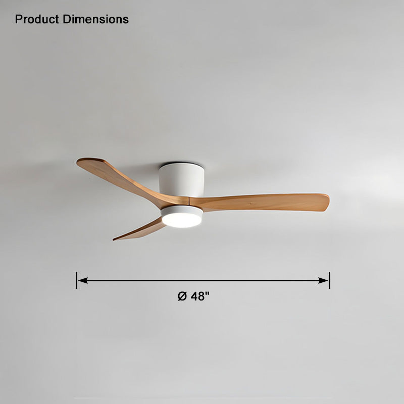 WOMO Ceiling Fans with Lights Large Low Profile - WM5051