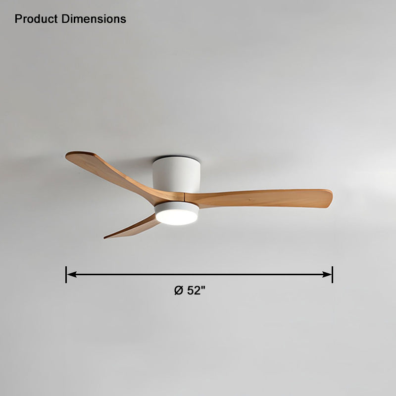 WOMO Ceiling Fans with Lights Large Low Profile - WM5051