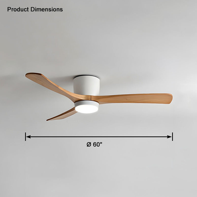 WOMO Ceiling Fans with Lights Large Low Profile - WM5051