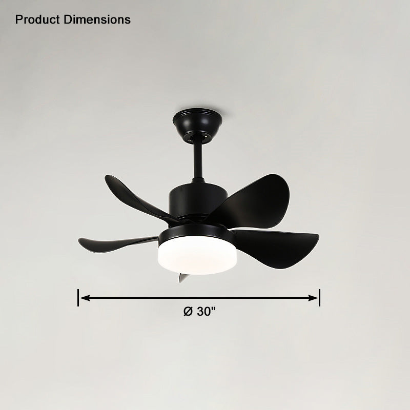 WOMO Ventiladores de techo con luz Pequeña - WM5060