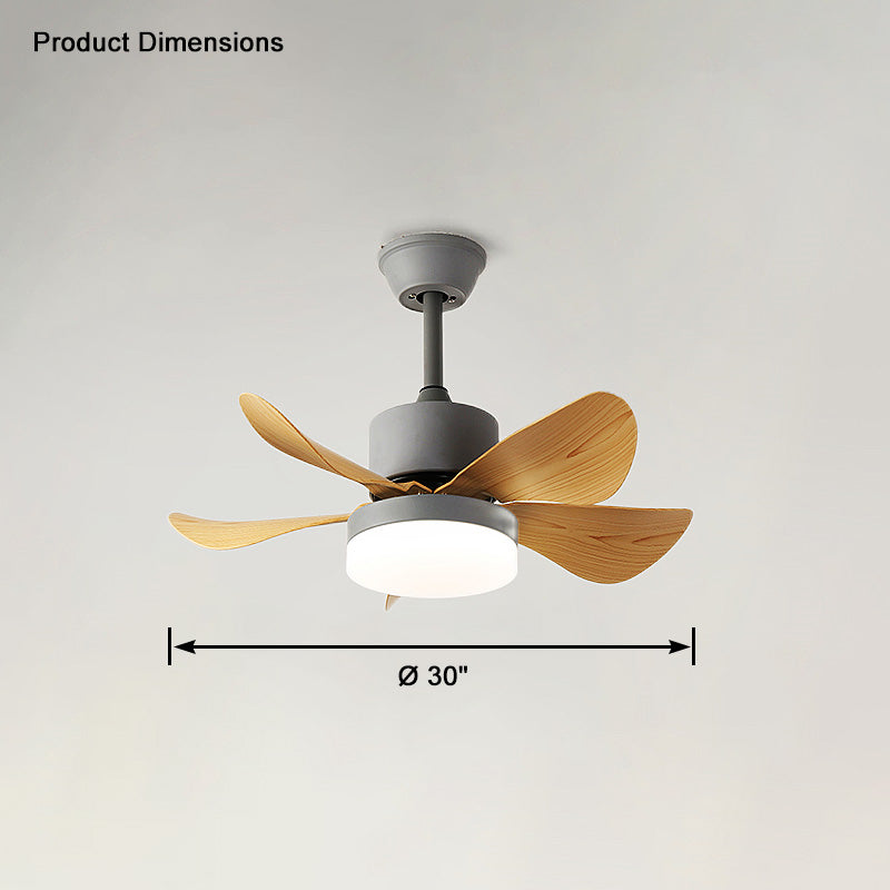 WOMO Ventiladores de techo con luz Pequeña - WM5060