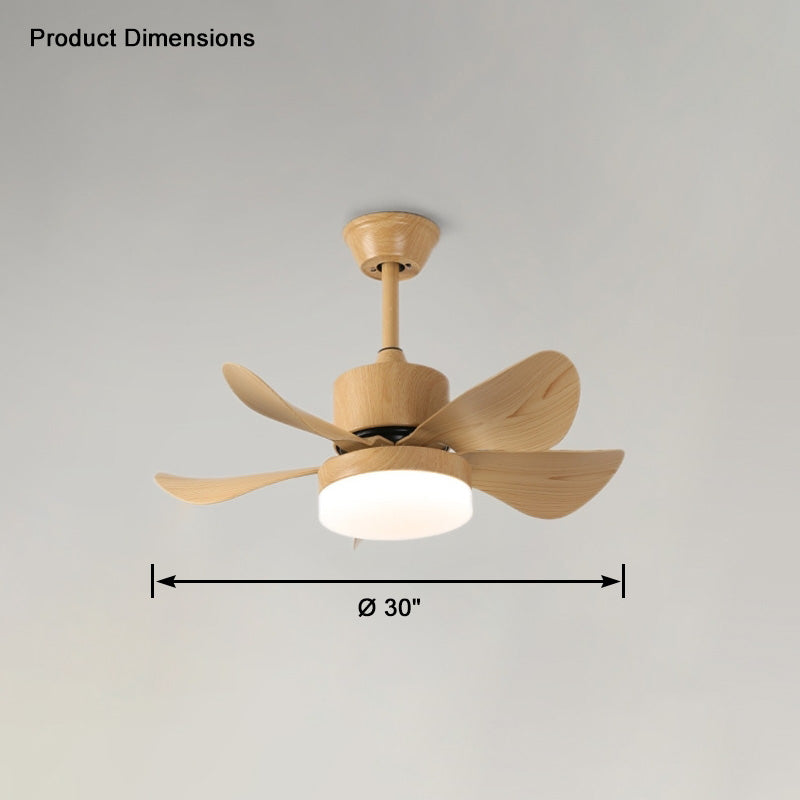 WOMO Ventiladores de techo con luz Pequeña - WM5060
