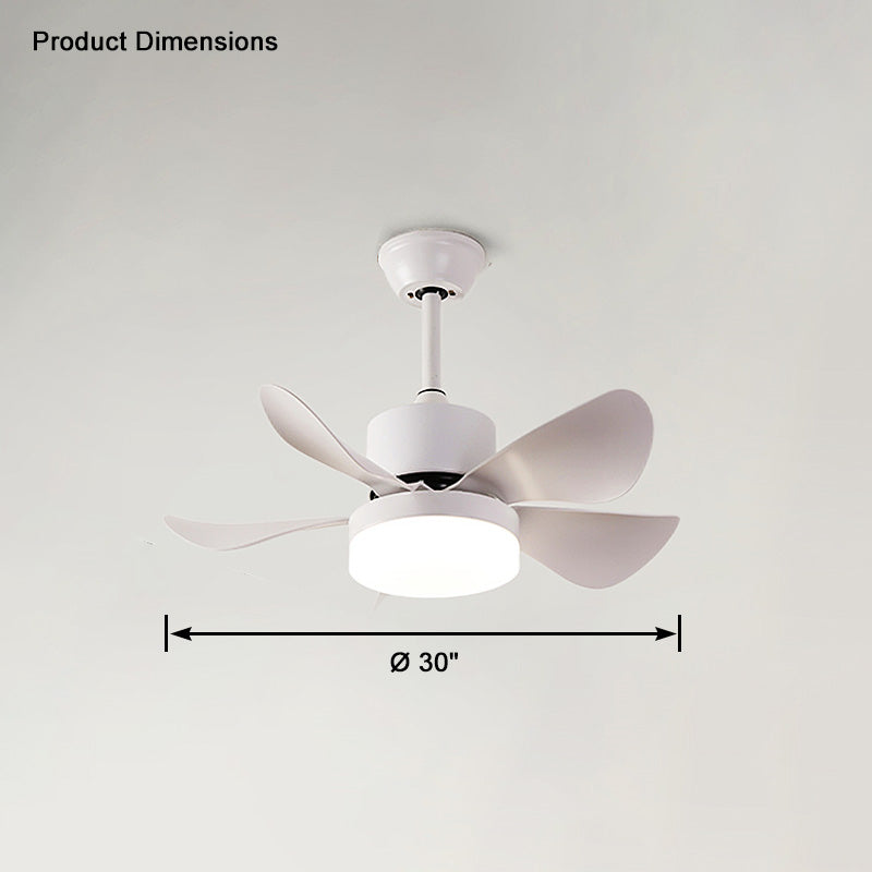 WOMO Ventiladores de techo con luz Pequeña - WM5060