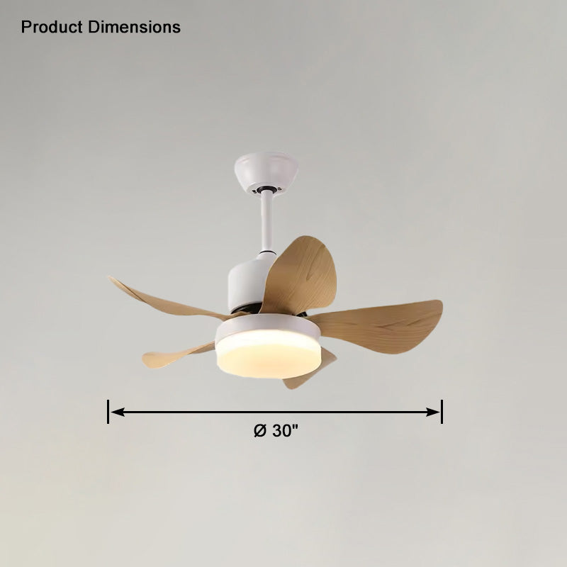 WOMO Ventiladores de techo con luz Pequeña - WM5060
