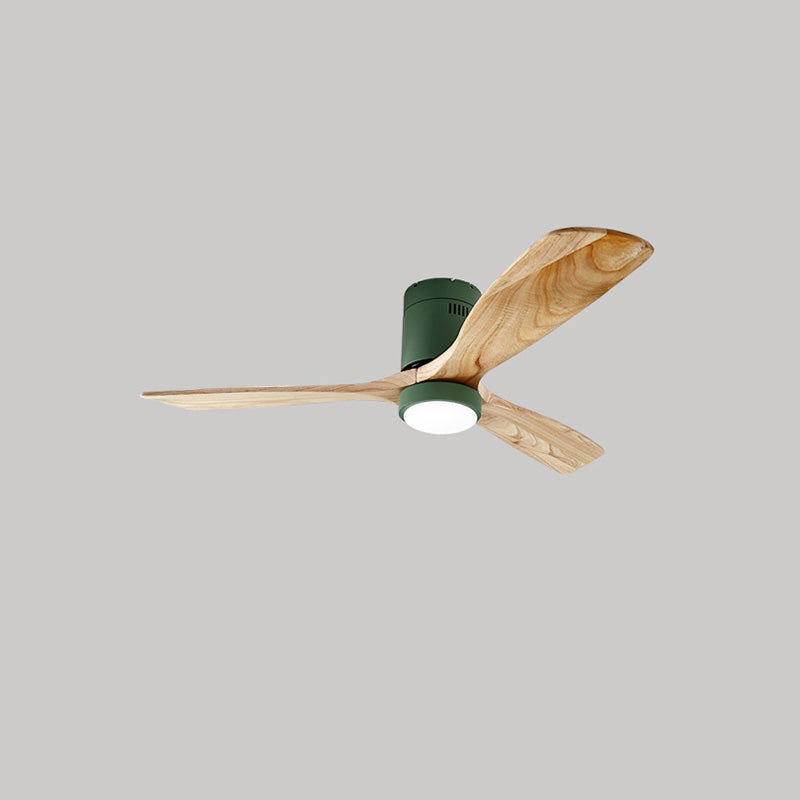 WOMO Ceiling Fans with Light Modern Mid-Century Hugger Type - WM5067