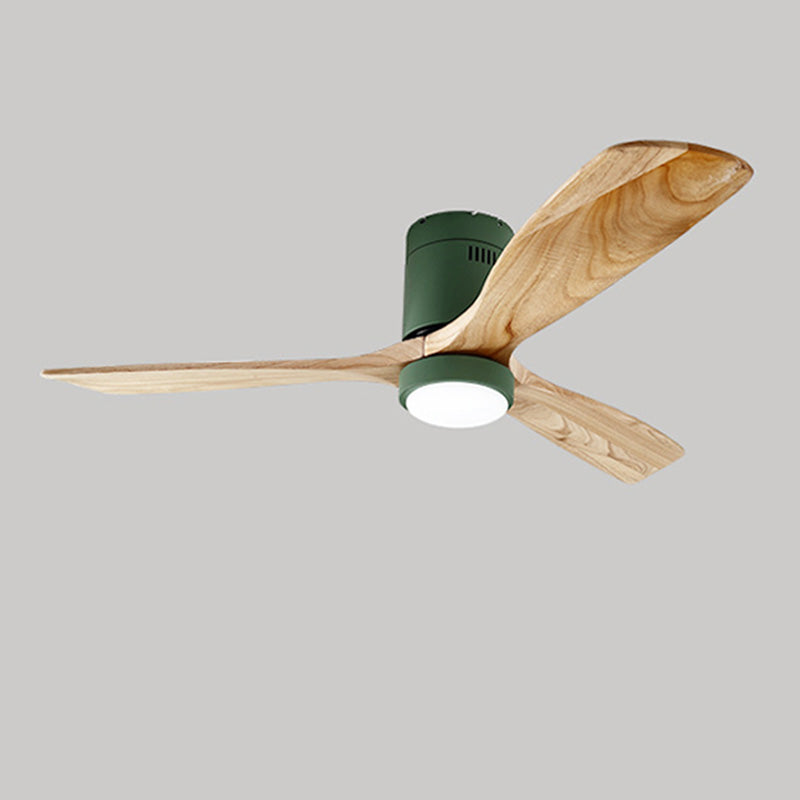WOMO Ceiling Fans with Light Modern Mid-Century Hugger Type - WM5067