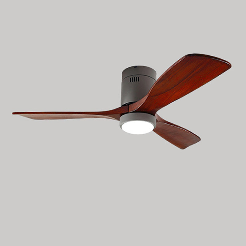 WOMO Ceiling Fans with Light Modern Mid-Century Hugger Type - WM5067