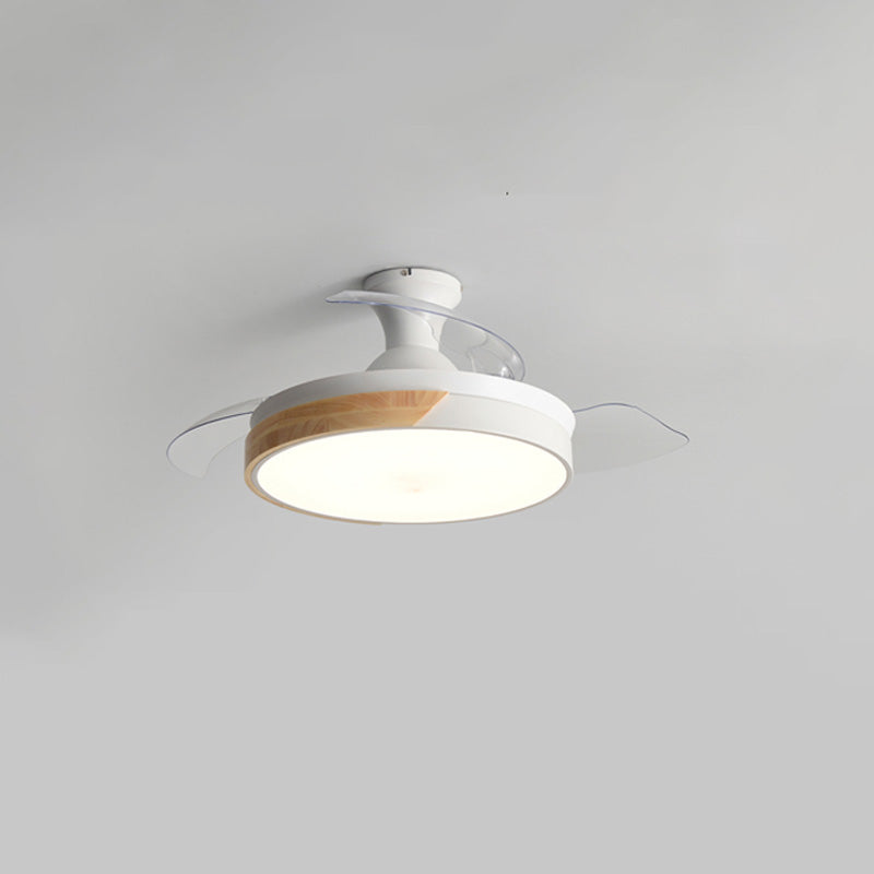 WOMO Ceiling Fans with Scandinavian Low Profile Light - WM5077