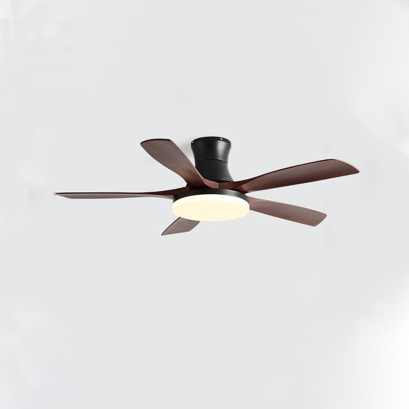 WOMO Ventiladores de techo con luz Moderna con 5 Aspas - WM5126
