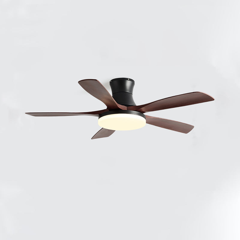 WOMO Ventiladores de techo con luz Moderna con 5 Aspas - WM5126