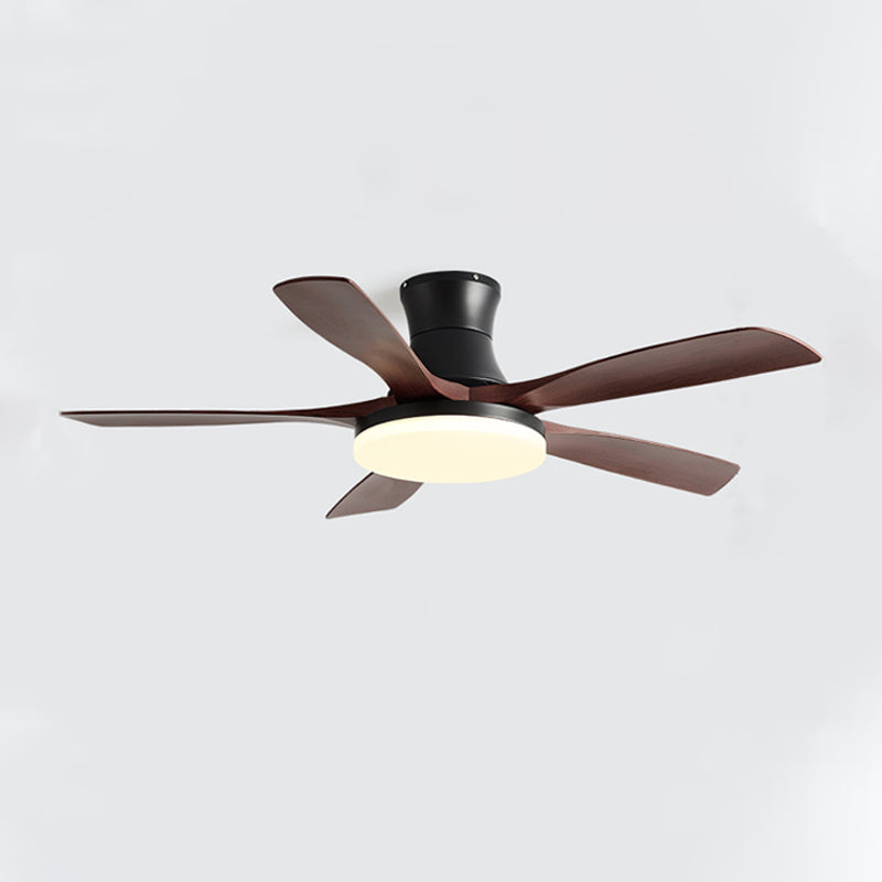 WOMO Ventiladores de techo con luz Moderna con 5 Aspas - WM5126