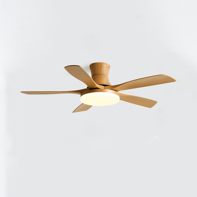 WOMO Ventiladores de techo con luz Moderna con 5 Aspas - WM5126
