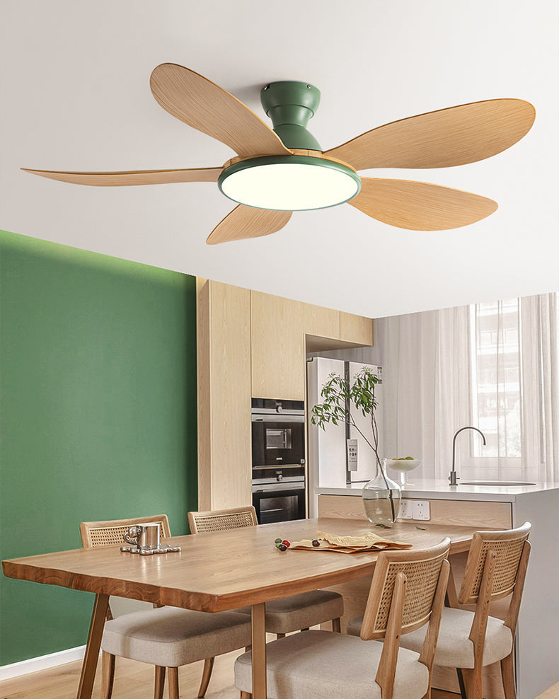 Ventilador de techo WOMO de perfil bajo con luz brillante - WM5153