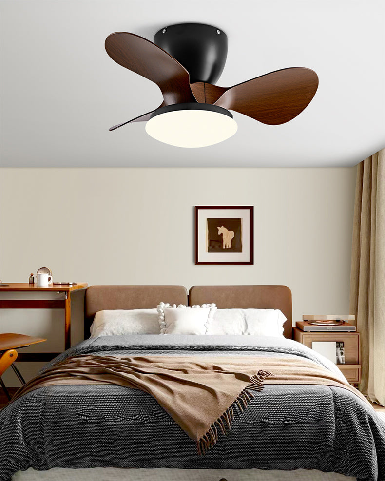 Ventilador de techo pequeño WOMO de 24 pulgadas con luz y perfil bajo - WM5159
